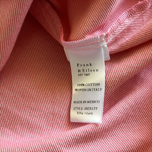 Frank & Eileen Pink Button Down Shirt - Picture 7 of 11